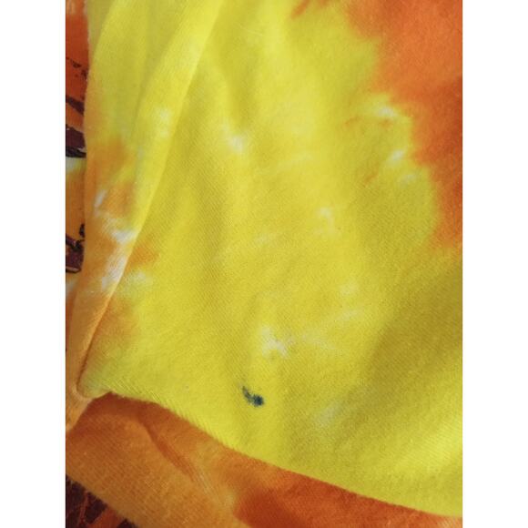 VTG Y2K Dave Matthews Band '07 Official Tour Tee Tie Dye Authentic Pigment SZ S - Picture 8 of 9